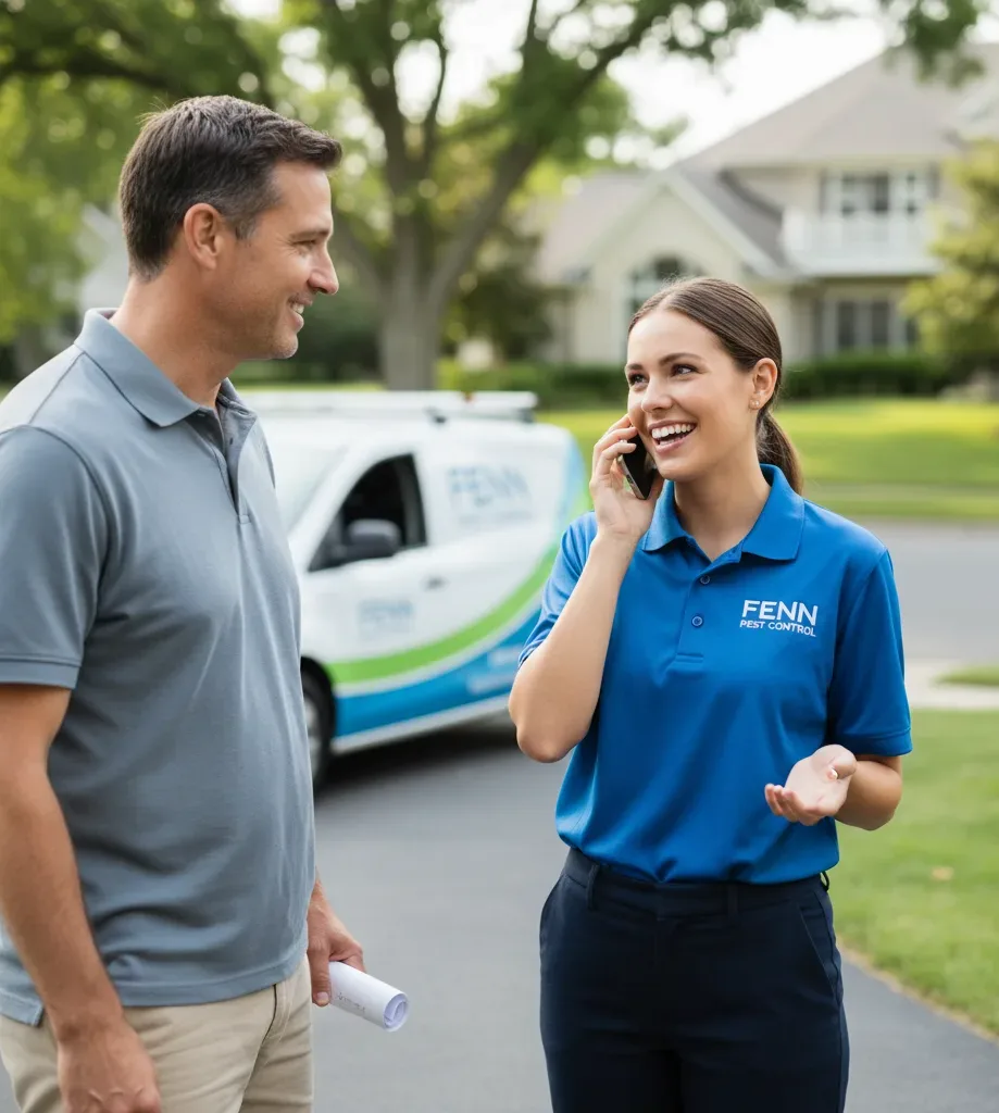 Fenn Pest Control customer support in Jack